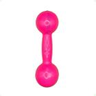 Halter Emborrachado 2 Kg - Rosa - 2M FITNESS