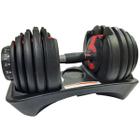 Halter Regulável 24kg Dumbell Anilha Dumbbell Ajustável Drum