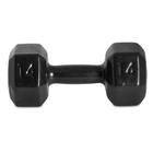 Halter Sextavado Emborrachado 14kg Preto Acte Sports