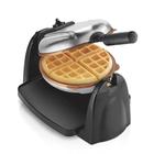 Hamilton Beach Máq. Waffle c/ Placas Antiaderentes Preta