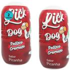 Hana Lick Dog Sabor Picanha 40G Petisco Cremoso Cães Kit 2