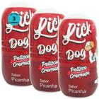 Hana Lick Dog Sabor Picanha 40g Petisco Cremoso Para Cães Kit 3 un