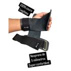 Hand Grip Power Exercício Funcional Lpo Pull UP Luva Palmar Protetor Couro Legítimo