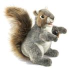 Hand Puppet Folkmanis Grey Squirrel 9x6x11 polegadas