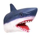 Hand Puppet Yolococa Shark Realistic Latex Soft para crianças