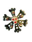 Hand Spinner Giroscópio Giro Interno Externo Caveira Black