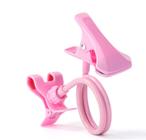 Hands Free Baby Mamadeira Porta-garrafa livre Garrafas alimentador de frasco rack Rack Baby Feeding Holder Suporte de Enfermagem suporte de enfermagem Rack de secagem (rosa) - HTTN