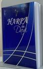 Harpa de davi pequena - capa brochura azul