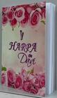 Harpa de davi pequena - capa brochura floral rosas