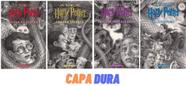Harry potter edição comemorativa 20 anos kit com 04 livros