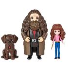 Harry Potter Mini Bonecos Pack Da Amizade Hermione E Hagrid - Sunny