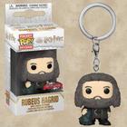 Harry Potter - Rubeus Hagrid Holiday Pocket Funko Keychain - Alianca geek