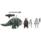 Hasbro Star Wars Mission Fleet Expedition Class The Mandalorian, Blurrg, Remnant Stormtrooper Toys, Batalha de The Wastland 32659616