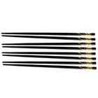 Hashi Japonês de Bambu Preto - 4 Pares - Mãos e Arte