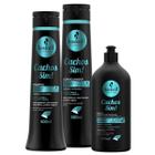 Haskell Cachos Sim Shampoo + Condicionador + Leave In 500ml