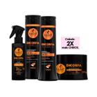 Haskell Encorpa Cabelo Engrossador Completo 4 Itens 300ml