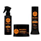 Haskell Encorpa Cabelo Kit - Finalizador + Máscara + Shampoo