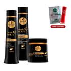 Haskell Kit Cavalo Forte Shampoo Condicionador E Máscara 500ml