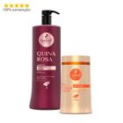 Haskell Shampoo Quina Rosa + Máscara Tutano 900g