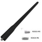 Haste Antena Teto Som Gol G5 Golf Polo Fox Voyage Rosca 5mm