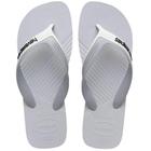 Havaianas Dual Branco/Cinza Gelo