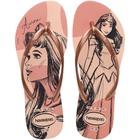 Havaianas Slim Princesas Rosa Ballet/Dourado Blush