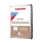 HD 6TB Sata3 para NAS Toshiba N300, HDWG460XZSTB TOSHIBA