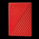 HD Portátil 1TB WD My Passport - Vermelho