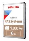 HD Toshiba N300 PRO 6TB - 3,5" SATA 6Gb/s 7200RPM