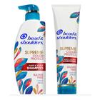 Head & Shoulders Shampoo e Condicionador da Caspa, Proteção de Cores Supremas com Óleo de Argan e Mel de Manuka, 11,8 Oz, 9.4 Oz