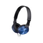 Headphone Com Fio Sony Azul - MDRZX310APLZUC