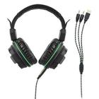 Headphone Gamer Green Usb Led Light Verde