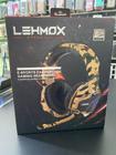 Headphone gamer lehmox e-sports camouflage GT-F12