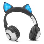 Headphone Gatinho Cosplay Com Fio