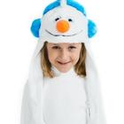 Headpiece Fantasia de Boneco de Neve para Crianças 70cm