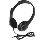 Headset Basic Conexão P3 Cabo De 150cm Cancelamento De Ruido - Preto - Ph367 - MULTILASER