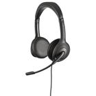 Headset Biauricular Intelbras USB WHS 60 duo Preto