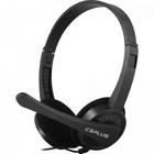 Headset C3Plus PH-02BK Com Microfone Preto