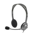 Headset com fio Logitech H111 Microfone 3,5mm 981-000612