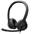 Headset com fio USB Logitech H390 Preto