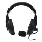 Headset com microfone C3 Tech Voicer Confort, com Conexão USB, Preto, PH320BK - C3TECH