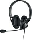 Headset com microfone lifechat lx-3000 preto microsoft