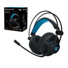 Headset Fone Ouvido Gamer Fortrek PRO H2 com LED Azul, P2