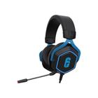 Headset Gamer Checkpoint HX-200, 7.1 Surround, Driver 50mm, USB, Operator Series - R6-HS-1001