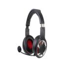 Headset Gamer Dust X26 Com Luz Vermelha Haste Ajustavel