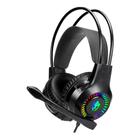 Headset Gamer Evolut Apolo, LED Rainbow, Drivers 40mm, Preto - EG-304