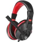 Headset Gamer Exodus Com Microfone Preto e Vermelho HGEX ELG