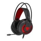 Headset Gamer Fantech HG20 Chief II, RGB, Drivers 50mm, Preto, HG20-BK