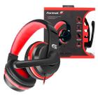 Headset Gamer Fortrek Spider Black, P3 + Adaptador P2,