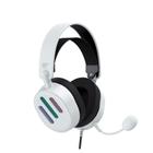 Headset Gamer Havit H2038U, RGB, 7.1, Driver 50mm, USB, Branco